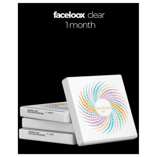 FACELOOX CLEAR SILICONE HYDROGEL