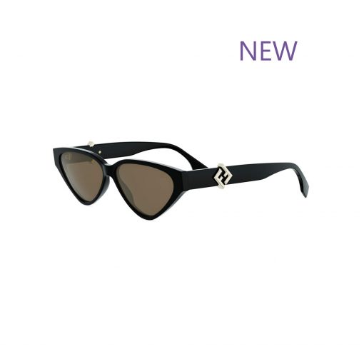 FENDI Ff diamonds FE40184I 01E 57-12 Noir